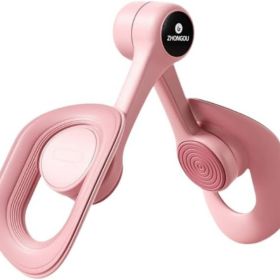 Pink Pelvic Floor Strengthener for Women and Men.Inner Thigh Exerciser for Women,Inner Thigh Muscle Master Exercise Devices