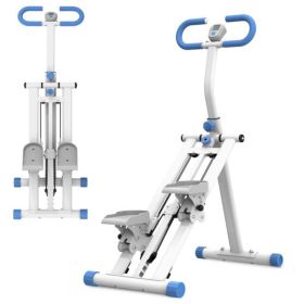 Stair Stepper with resistance Home-Upgrade Vertical Climber Workout Machine for Full-Body Exercise Climber Fitness Equipment with Stable Frame Adjusta