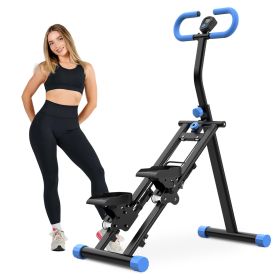 Stair Stepper for Home-Upgrade Vertical Climber Workout Machine for Full-Body Exercise Climber Fitness Equipment with Stable Frame Adjustable Handleba (Color: as Pic)