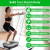 Vibration Exercise Machine With Resistant Bands Remote Control Whole Body Vibration Platform Workout Equipment Home Fitness Training Equipment For Wei